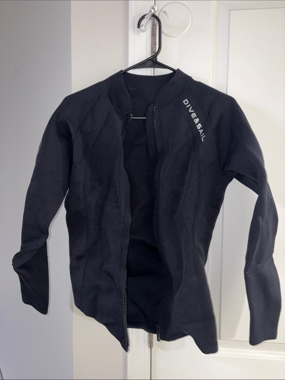 Dive & Sail Men's Black Performance Neoprene Jacket